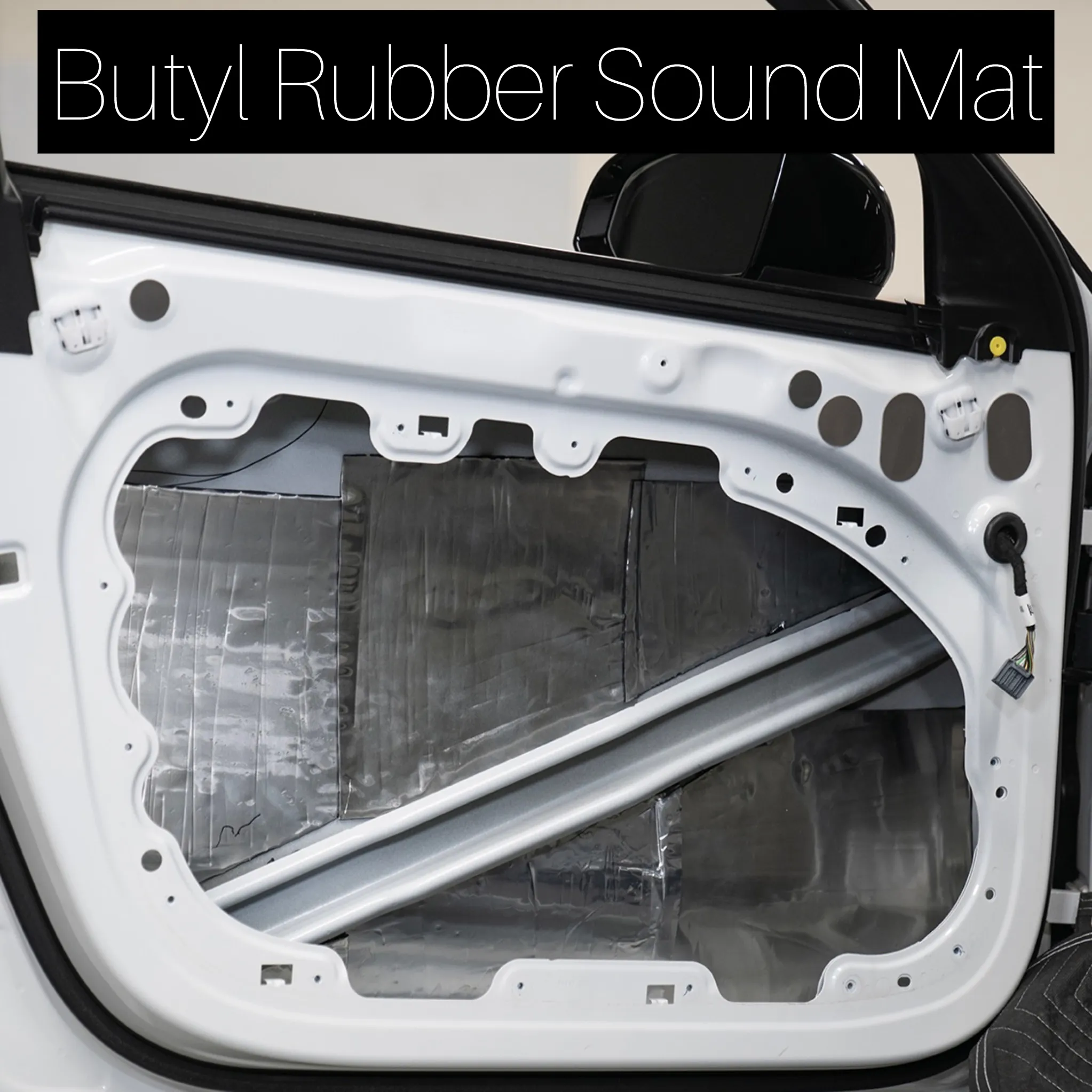 Car door butyl mat